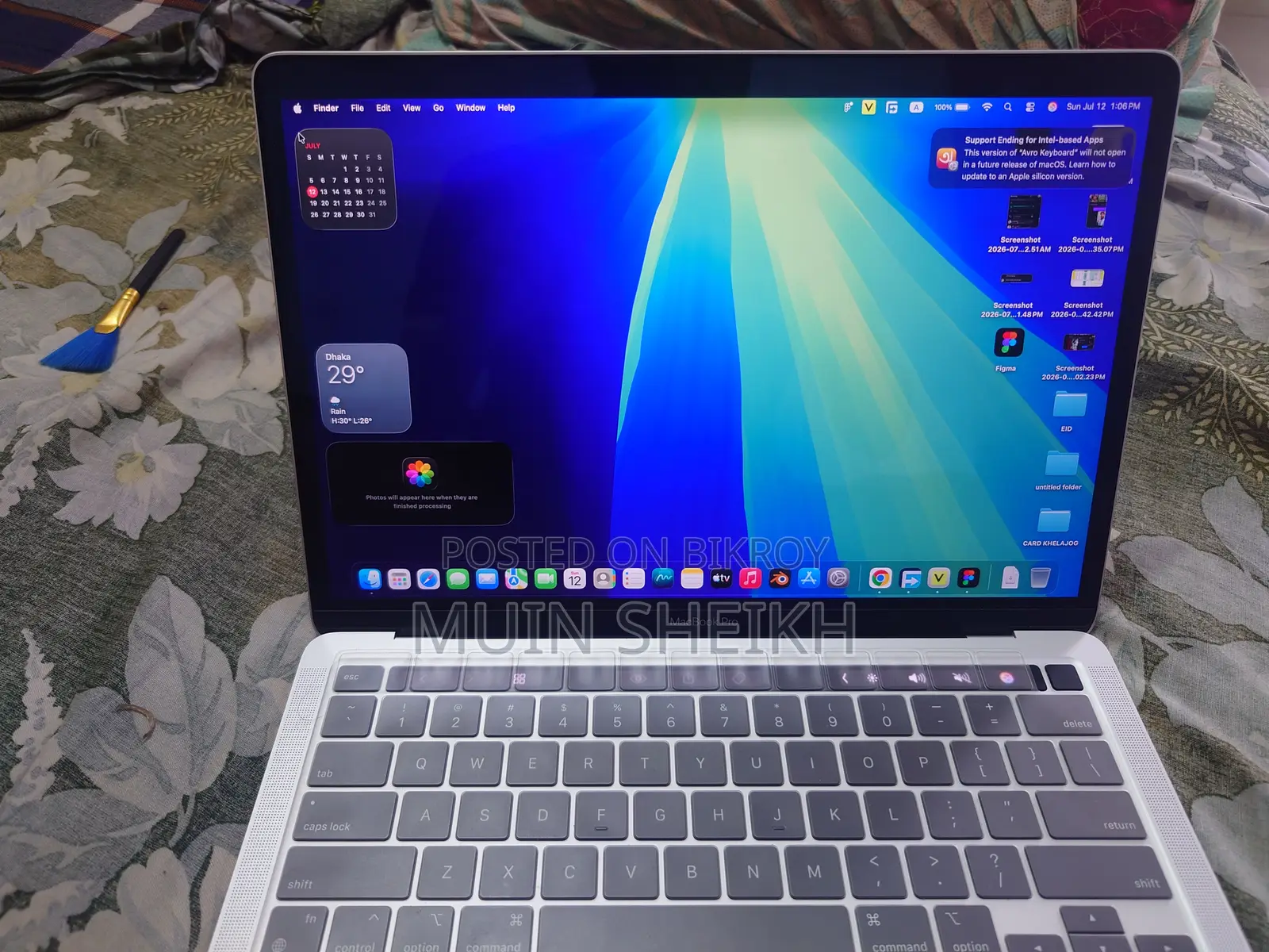 Laptop Apple MacBook Pro 8GB Apple M1 Pro SSD 256GB