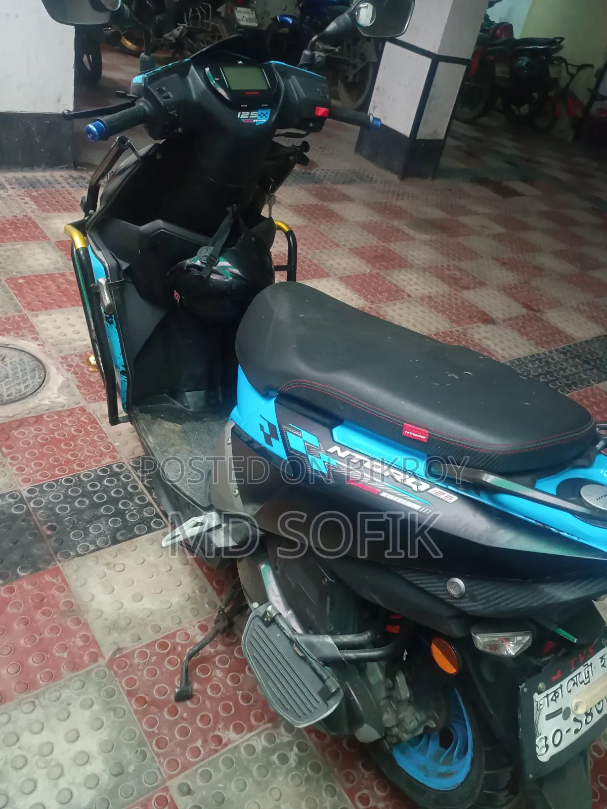 TVS Ntorq 125 2023 Blue