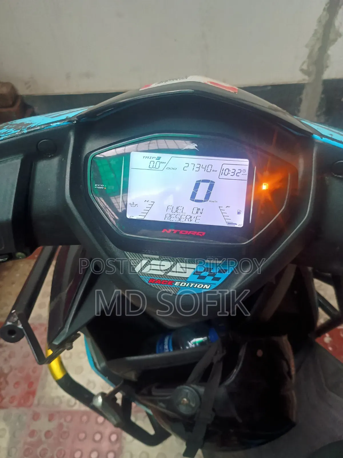 TVS Ntorq 125 2023 Blue
