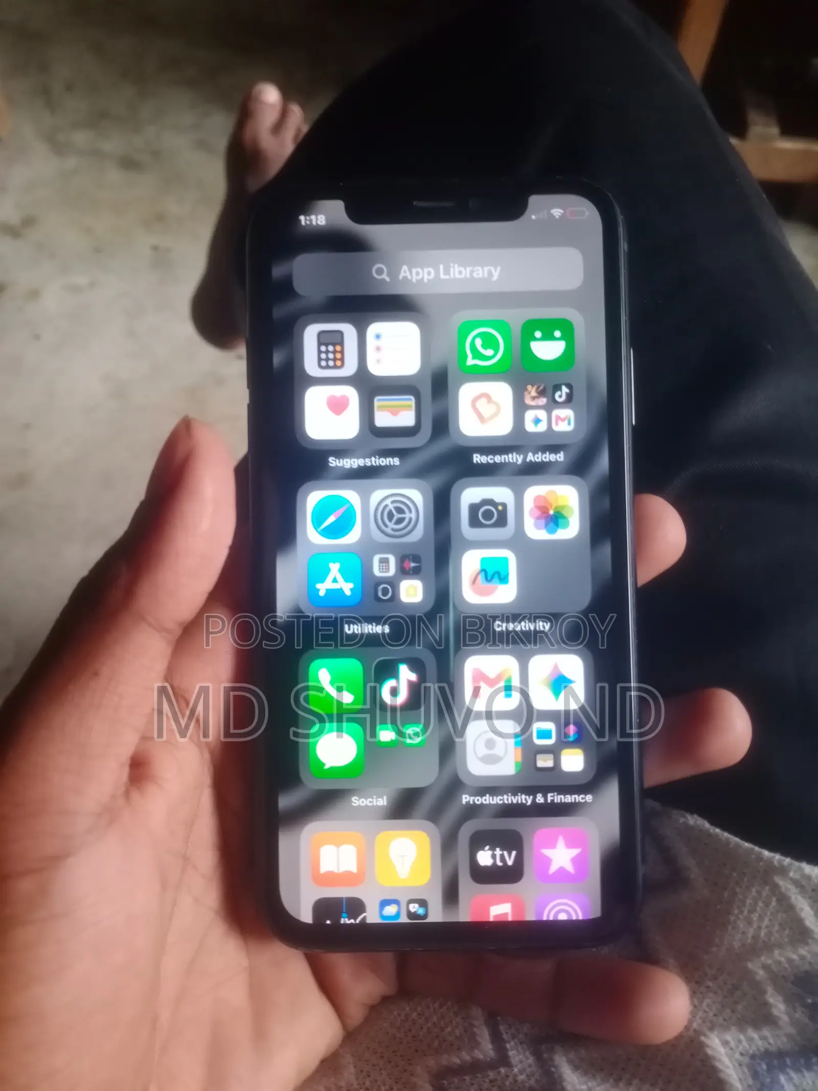 Apple iPhone XR 64 GB Black
