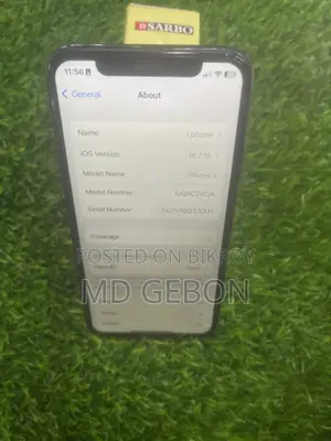 Apple iPhone X 64 GB Gray