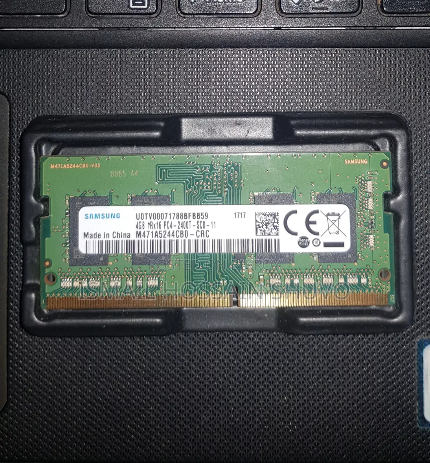 DDR4 RAM 4GB 2400T