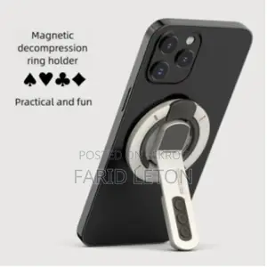 Double Magnetic Phone Holder Strong Grip Magsafe Mount (Original)