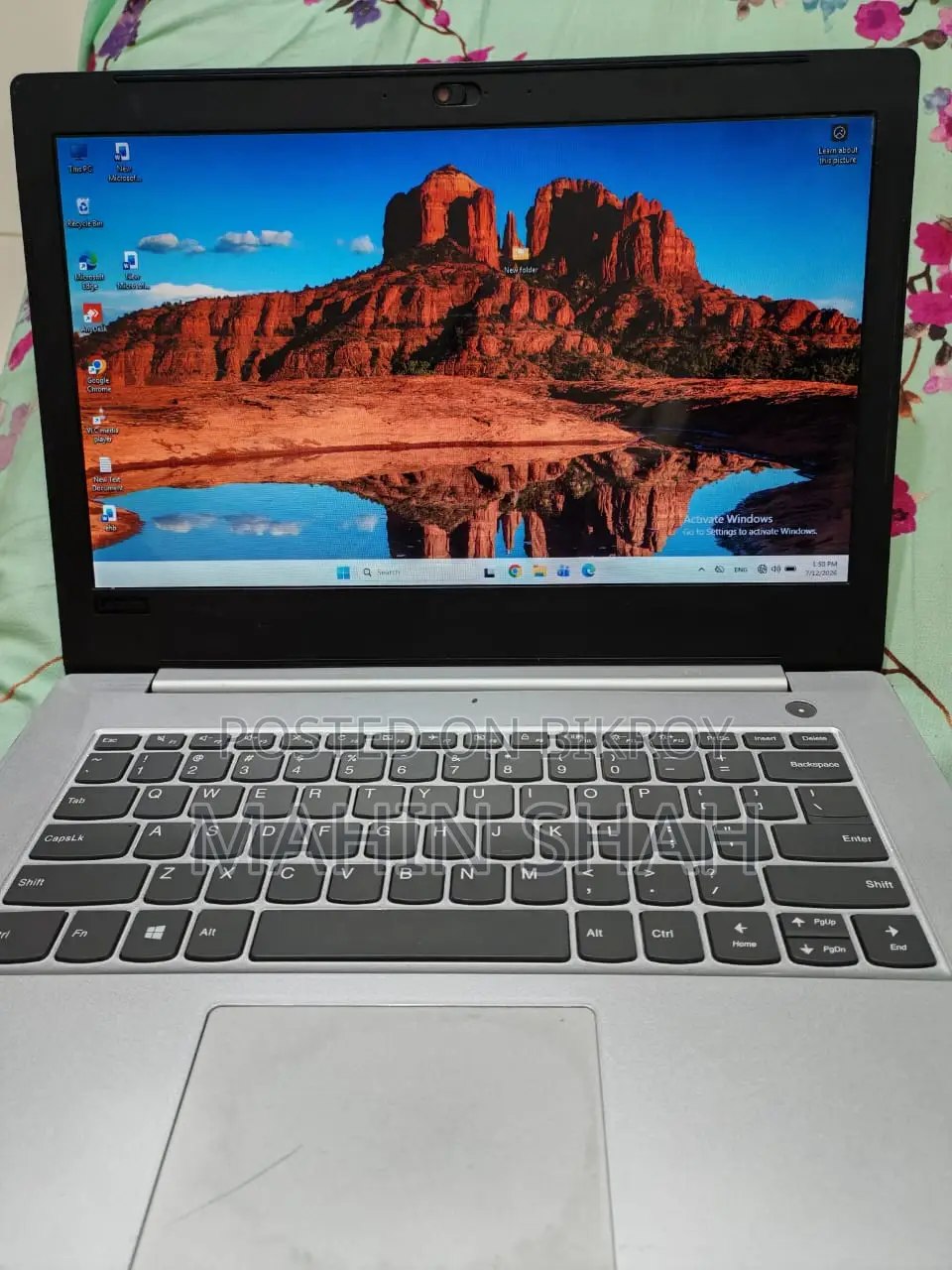 ল্যাপটপ Lenovo V330 8GB Intel Core I3 HDD+SSD 500GB