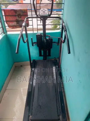 New treadmill machine, used for only two days.