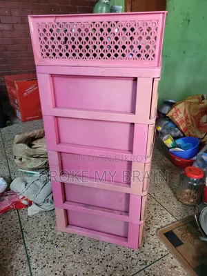 5 Drawer Plastic Wardrobe / Plastic Storage Cabinet - Good Condition