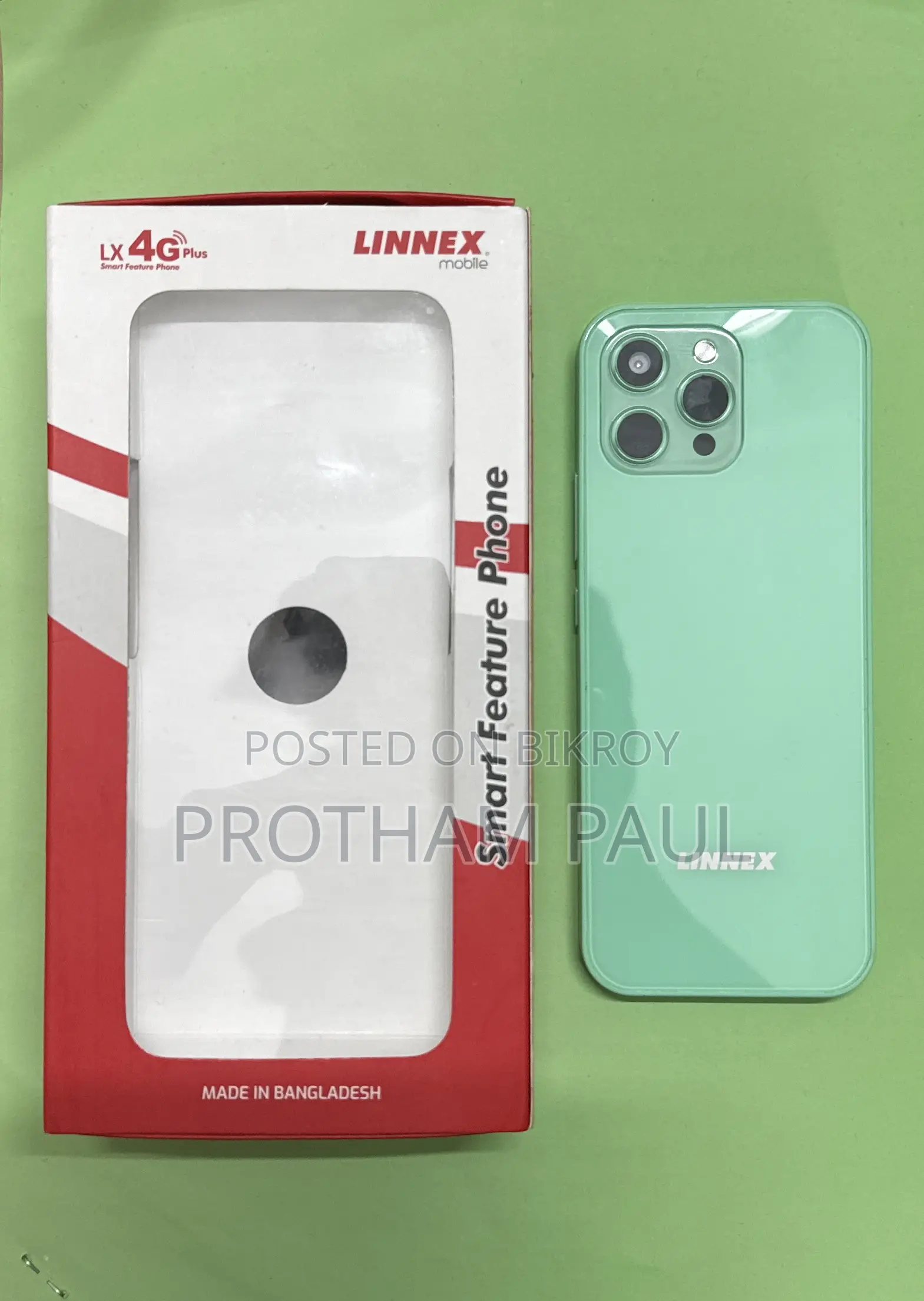 নতুন LINNEX LX 4G Plus 32 GB Green
