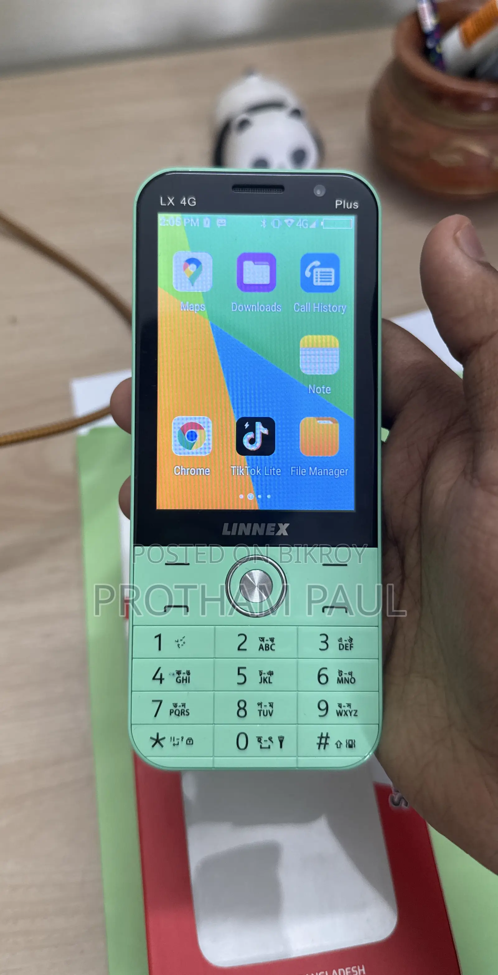 নতুন LINNEX LX 4G Plus 32 GB Green