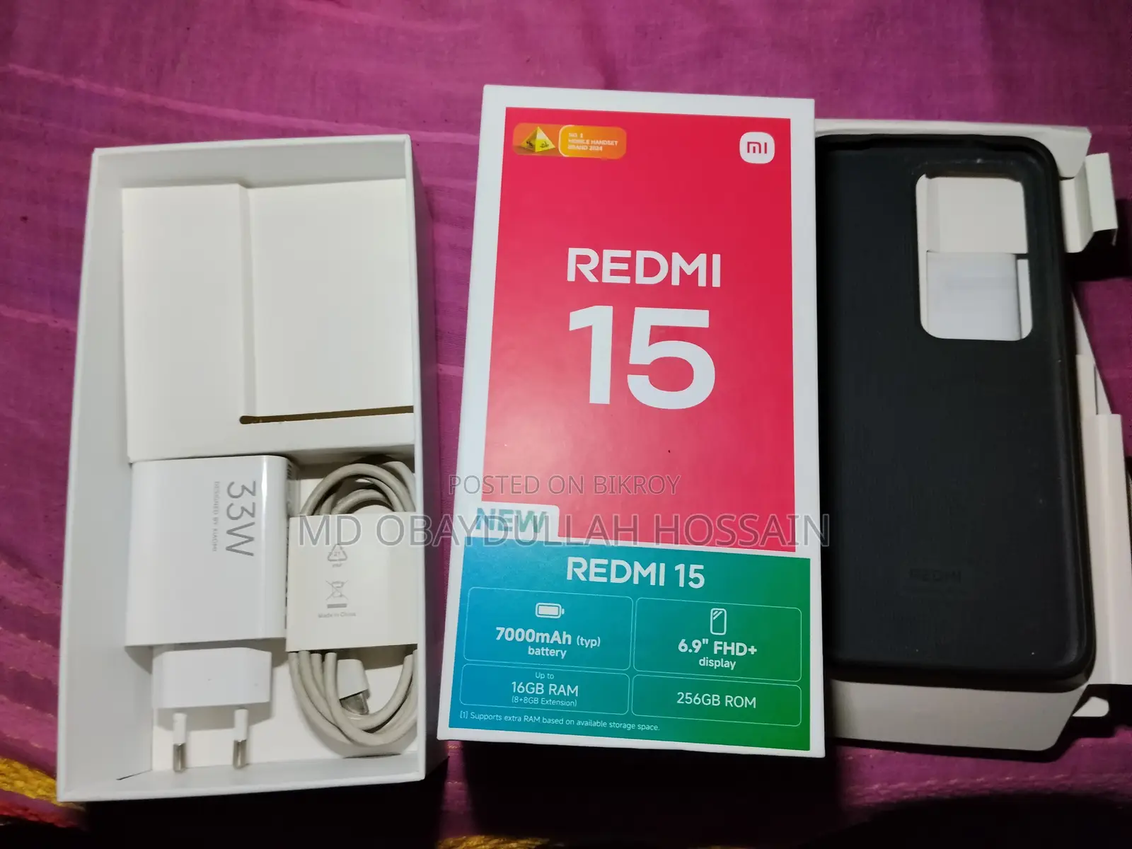 Xiaomi Redmi 15 256 GB Gray