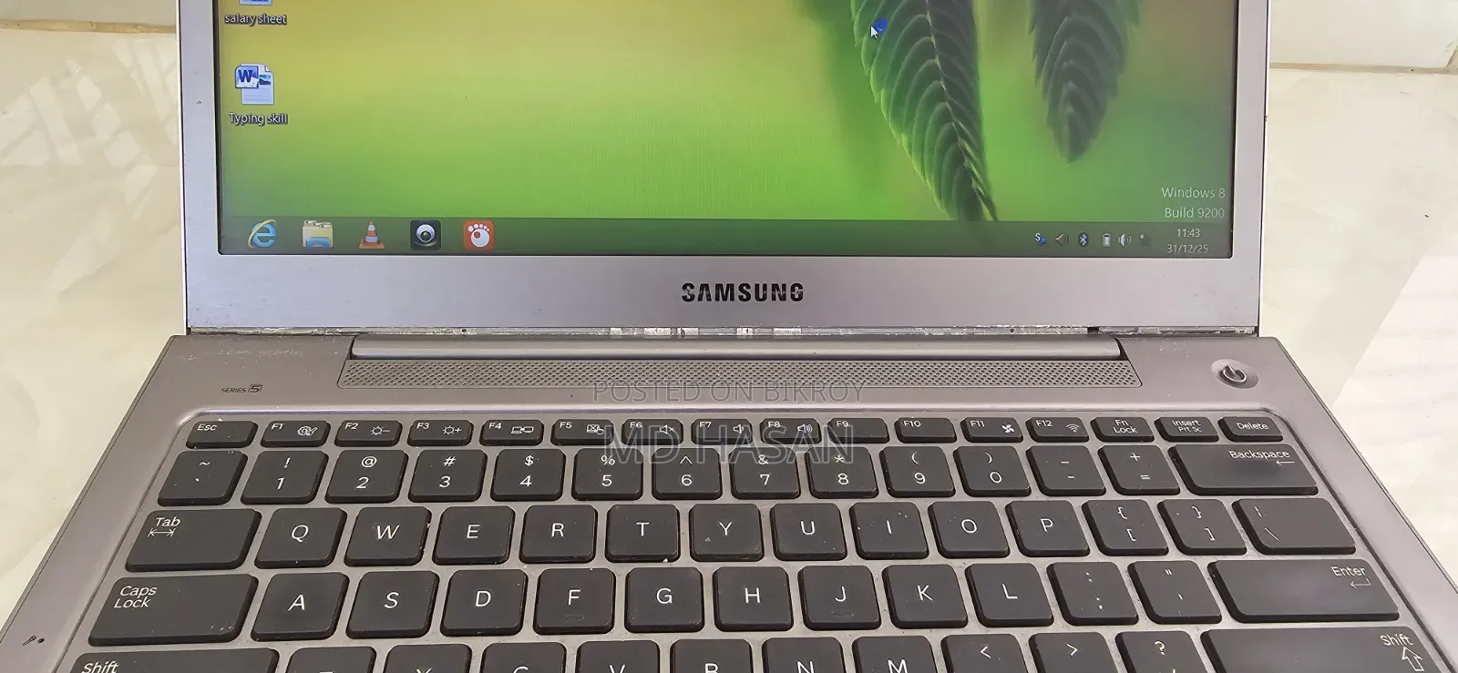 ল্যাপটপ Samsung NP535U3C 4GB AMD A4 SSD 512GB