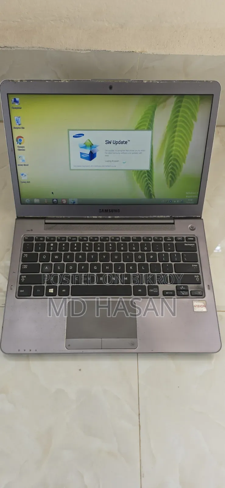 ল্যাপটপ Samsung NP535U3C 4GB AMD A4 SSD 512GB