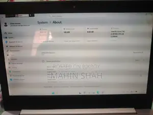 ল্যাপটপ Lenovo V330 8GB Intel Core I3 HDD+SSD 500GB