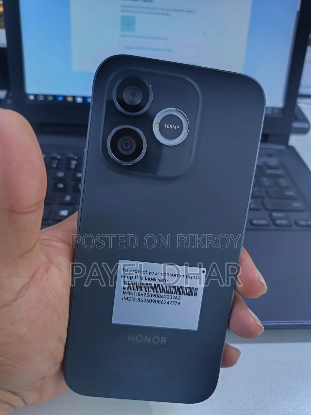 Honor 600 256 GB Black