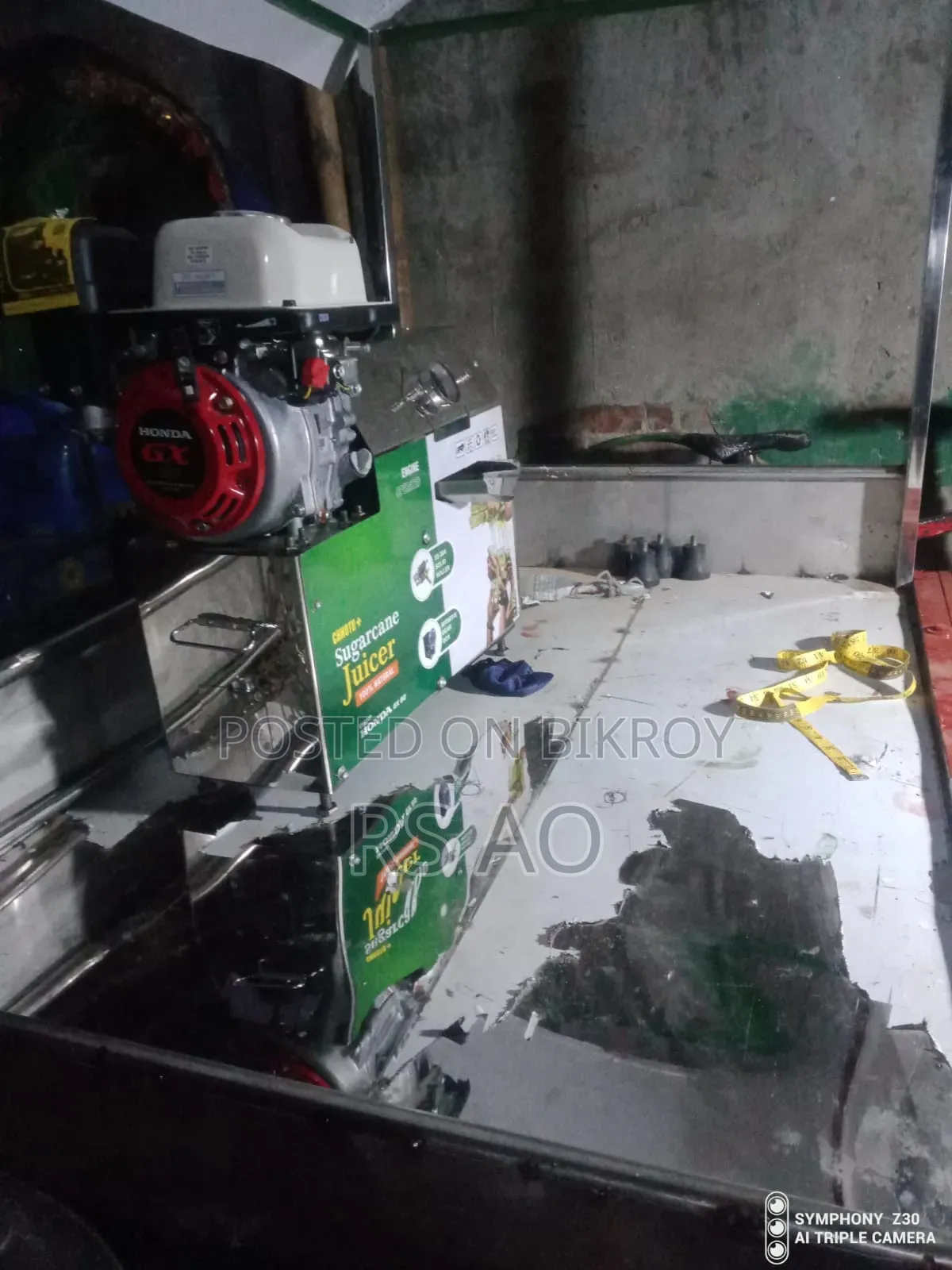 Honda Machine Petrol Engine Sugarcane Machine