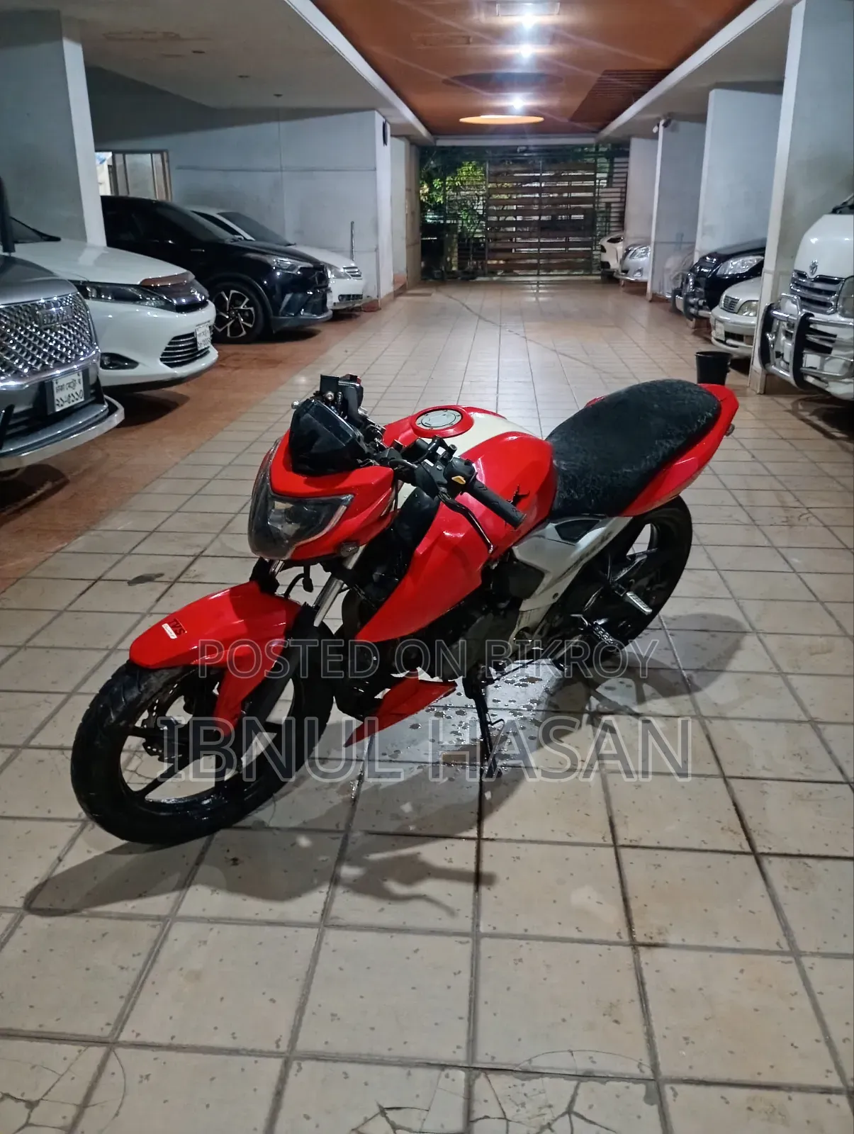 TVS Apache RTR 160 4V 2018 Red
