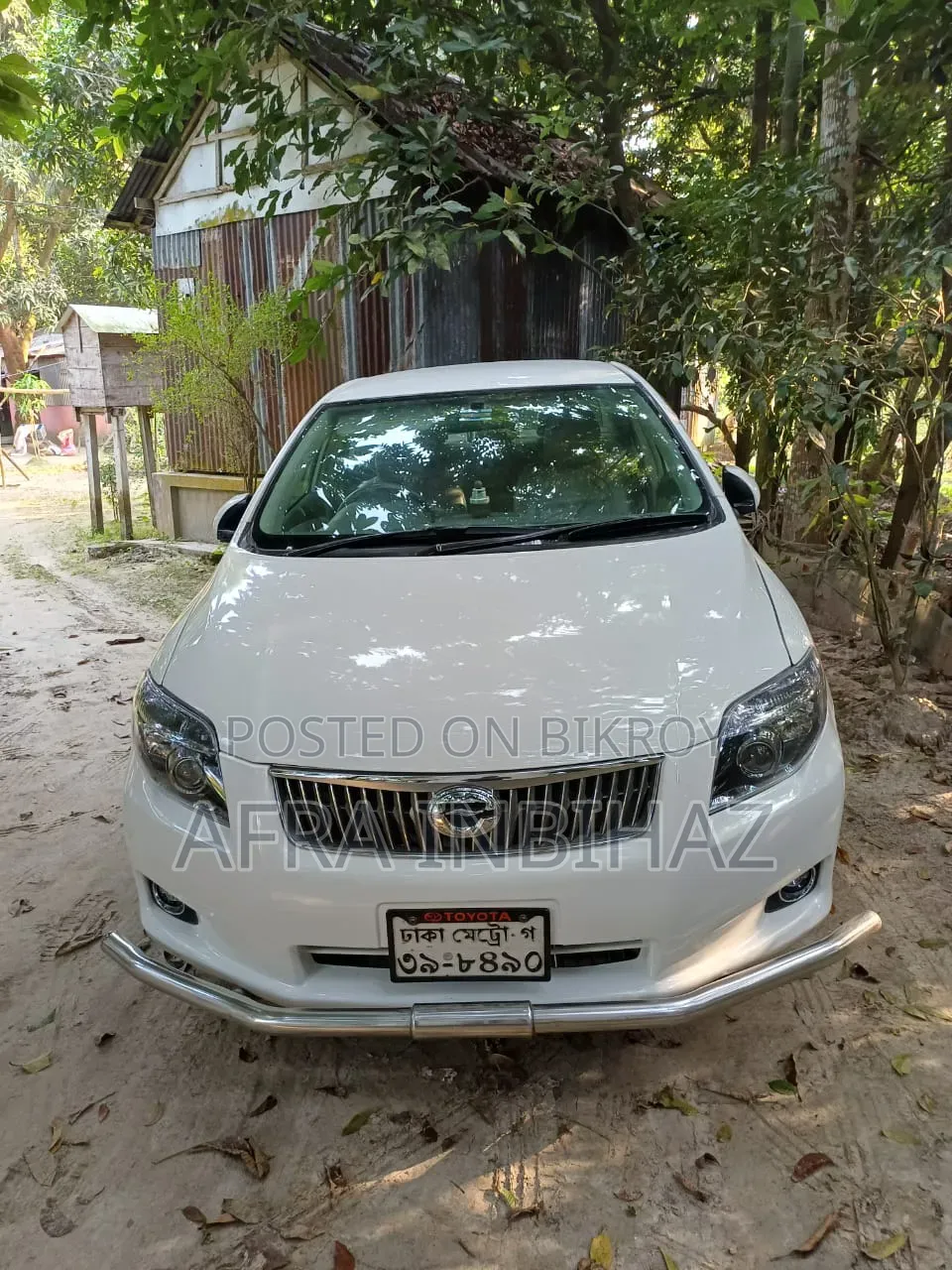 Toyota Axio 2010 White