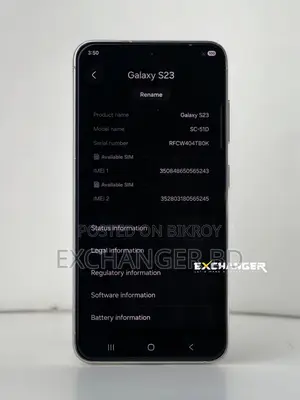 Samsung Galaxy S23 256 GB Silver