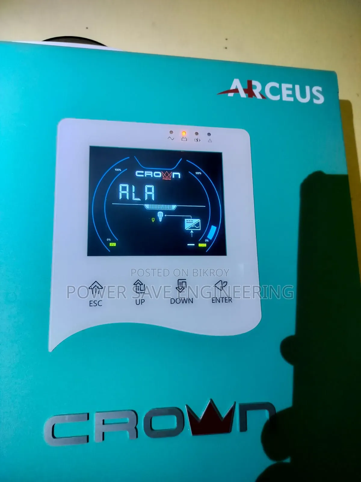 Crown Micro Arceus 3.5kw Hybrid Mppt Solar Inverter