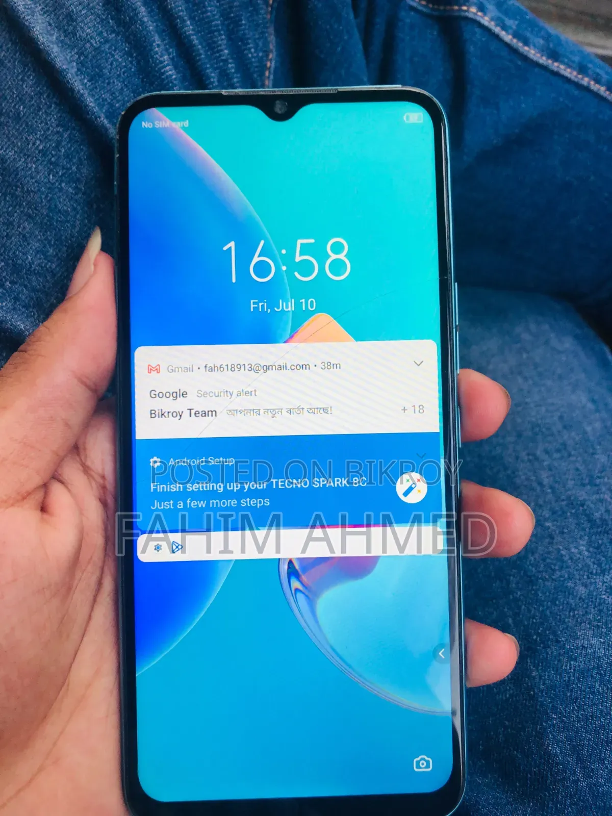 Tecno Spark 8 Pro 128 GB Blue