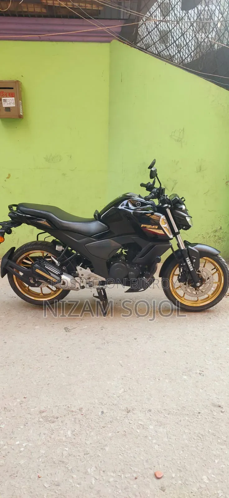 Yamaha FZS V3 2023 Black