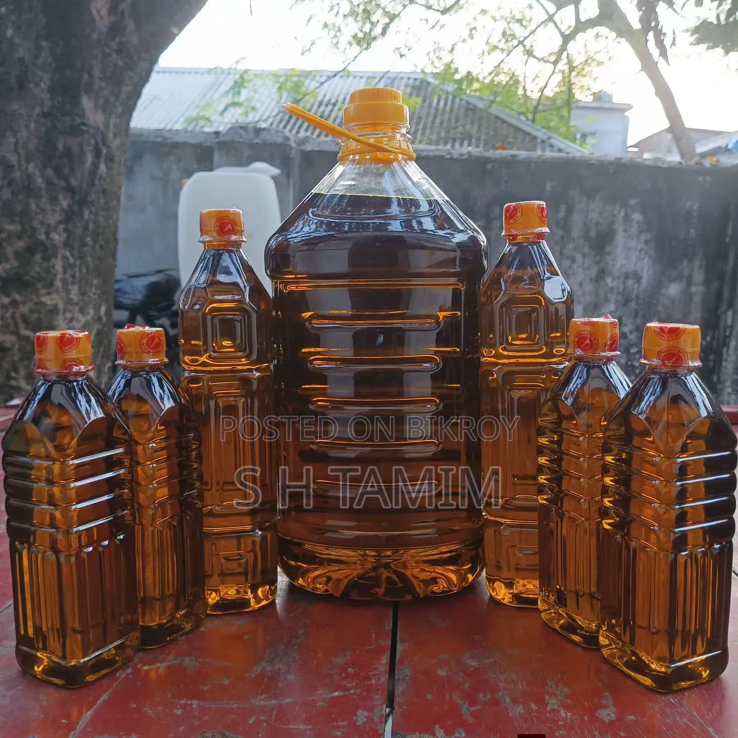 Pure Cold-Pressed Mustard Oil