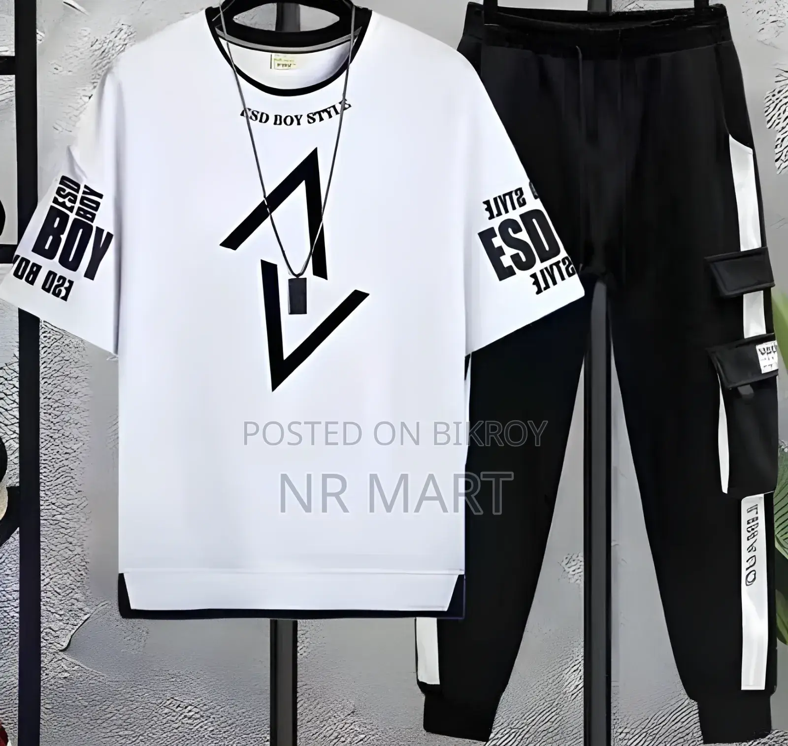 Premium Half Sleeve T-Shirt and Trouser Set