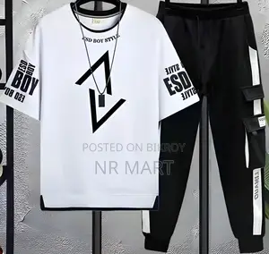 Premium Half Sleeve T-Shirt and Trouser Set