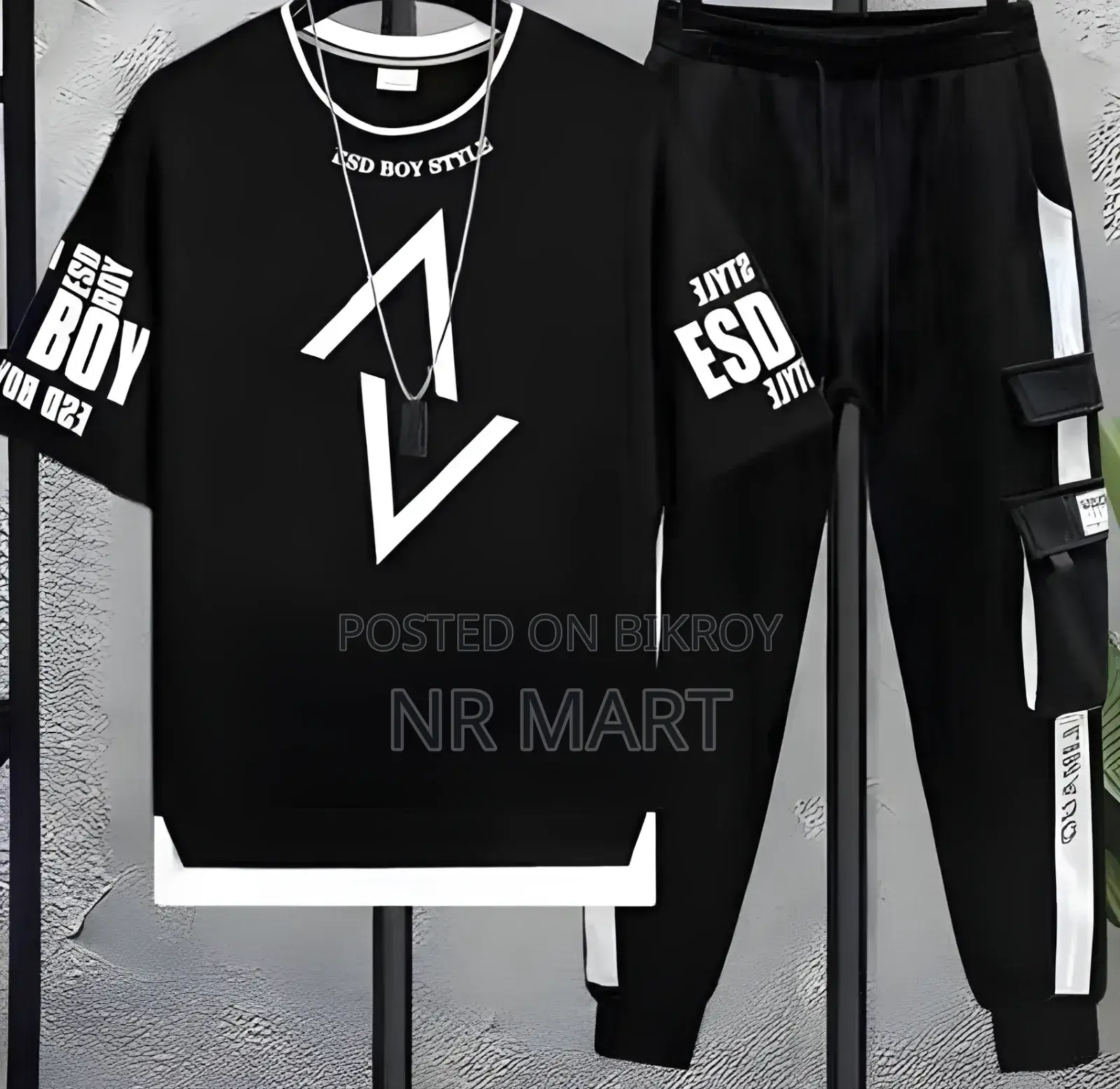Premium Half Sleeve T-Shirt and Trouser Set