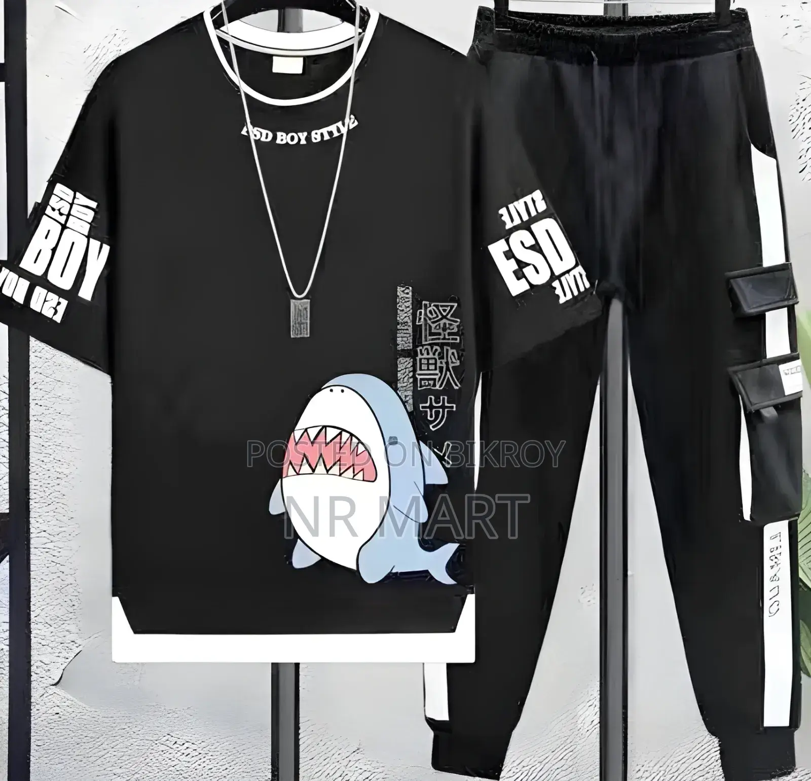Premium Half Sleeve T-Shirt and Trouser Set