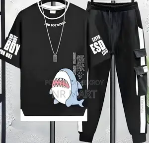 Premium Half Sleeve T-Shirt and Trouser Set