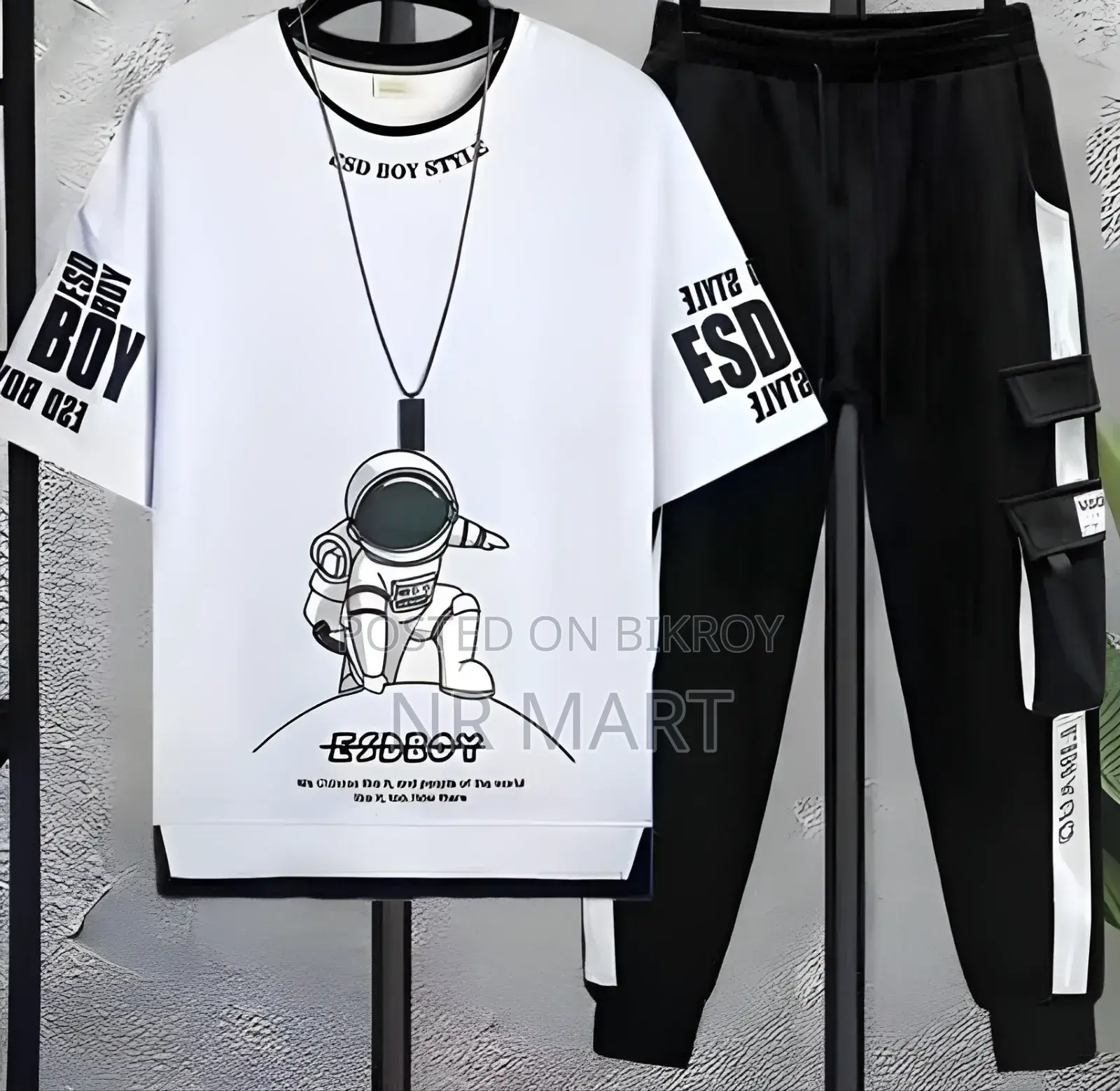 Premium Half Sleeve T-Shirt and Trouser Set