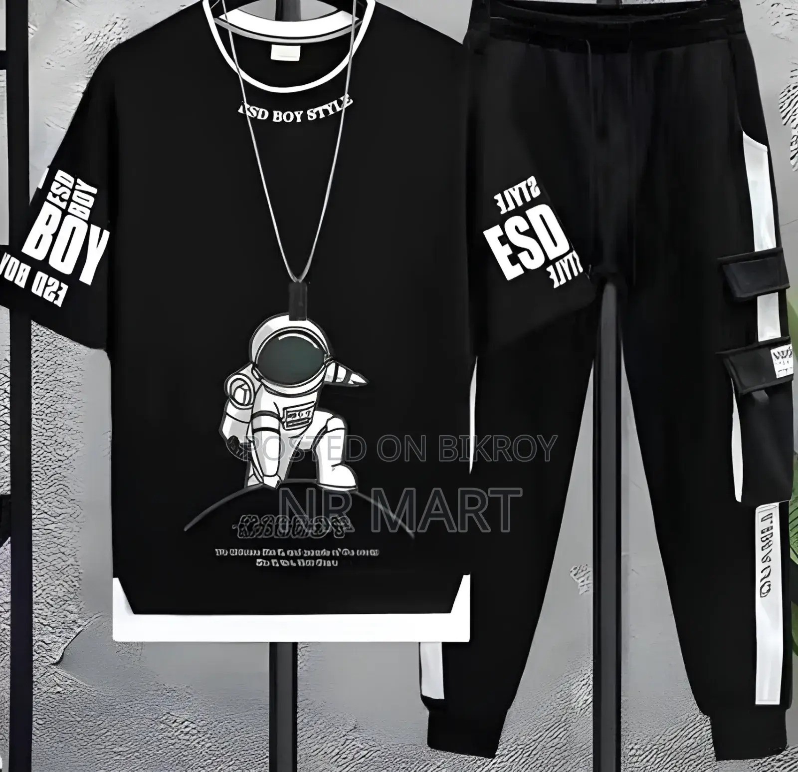 Premium Half Sleeve T-Shirt and Trouser Set