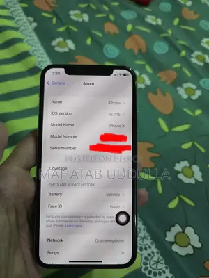 Apple iPhone X 256 GB White