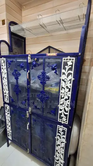 Kitchen Shelf Classic 4 Doors (Blue)