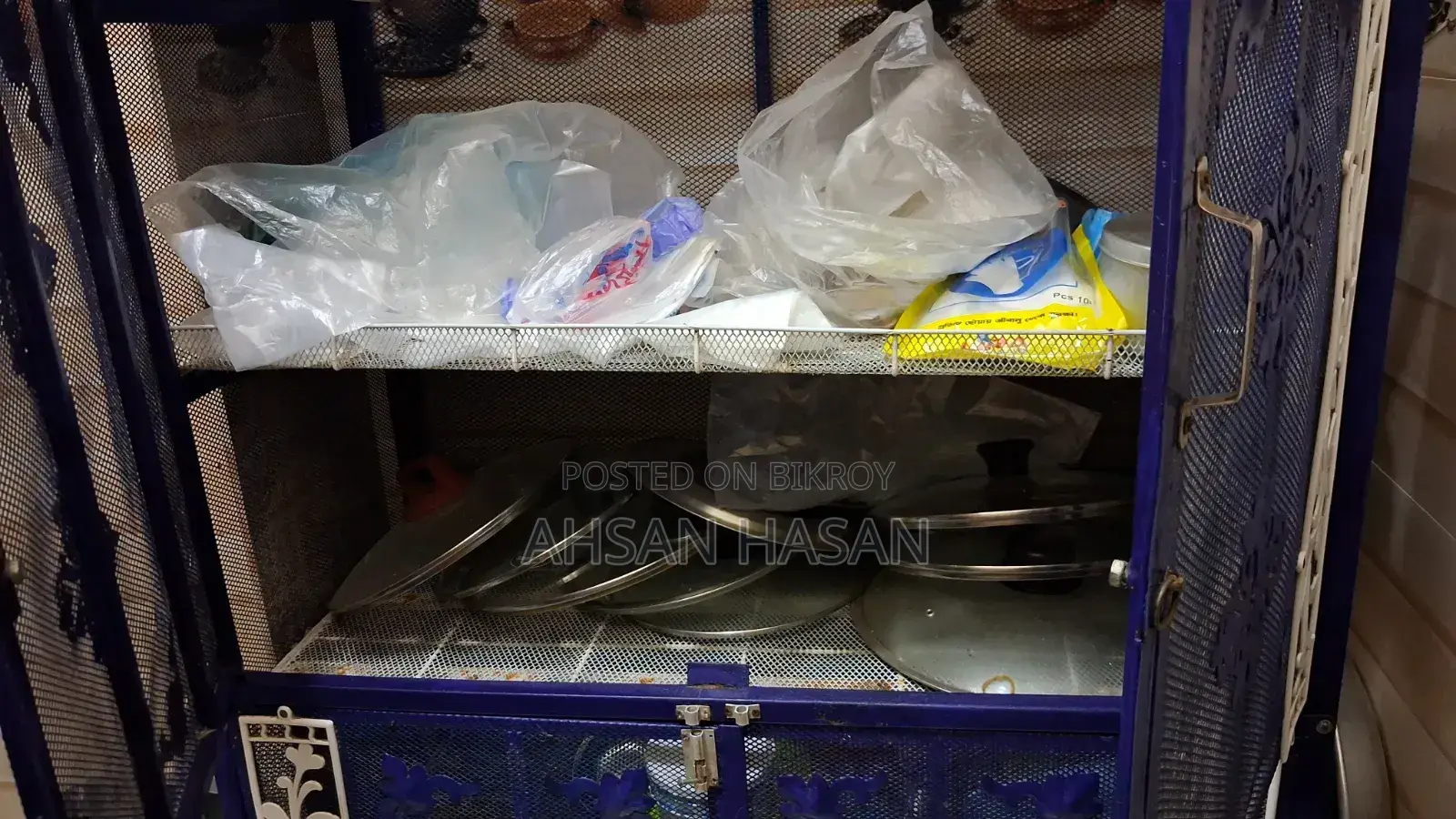 Kitchen Shelf Classic 4 Doors (Blue)