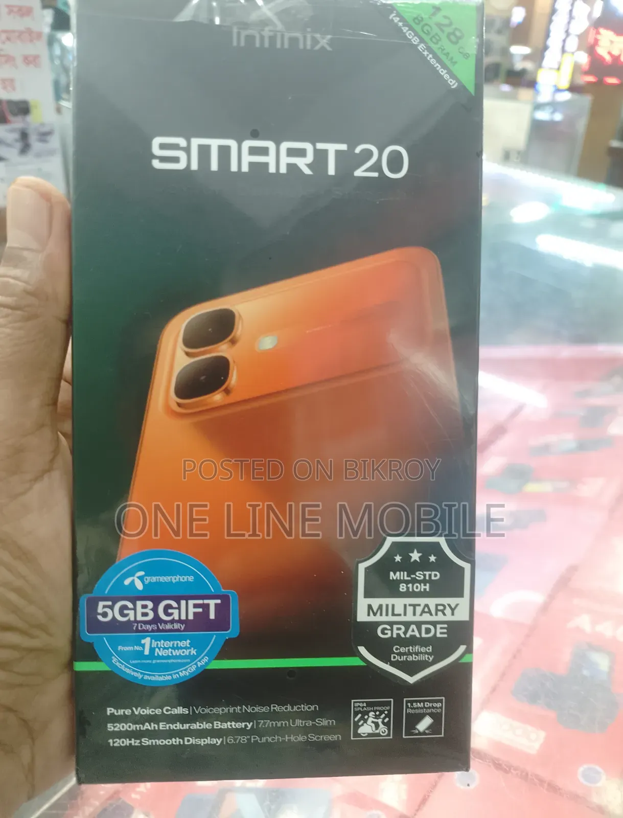 New Infinix Smart 20 64 GB Black