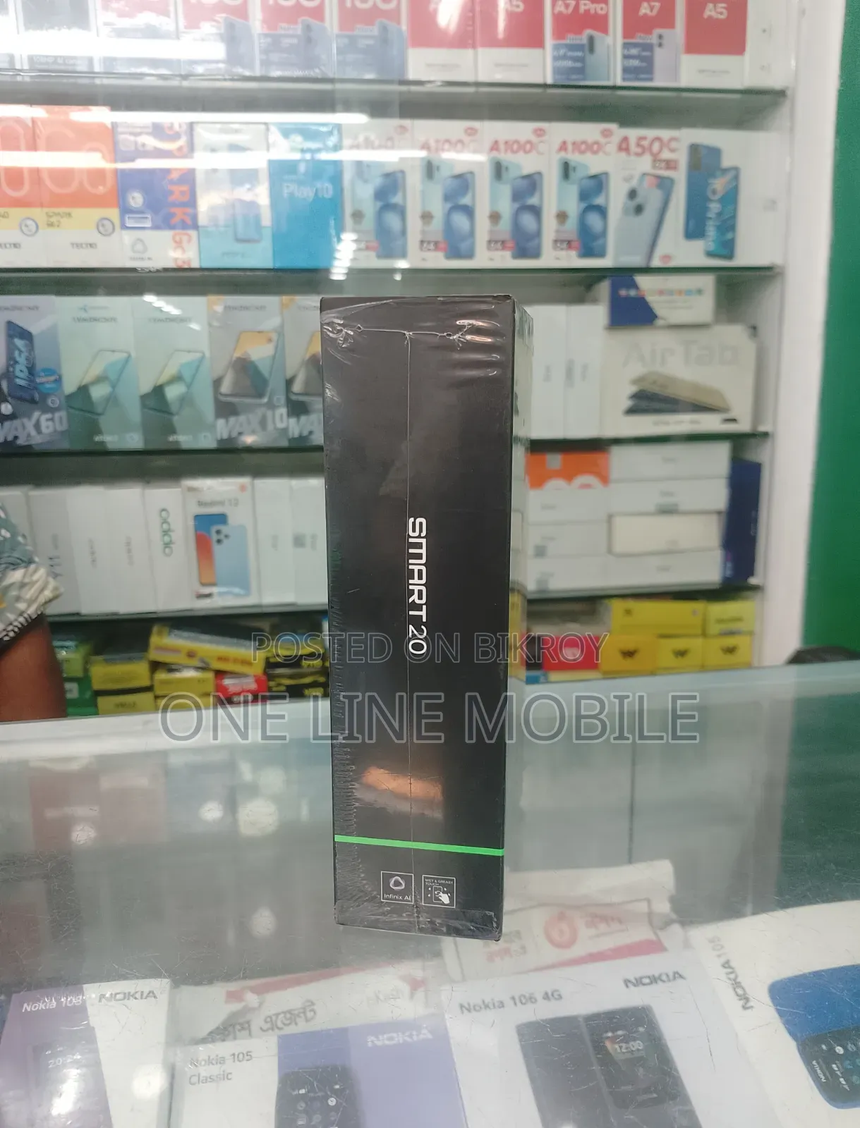 New Infinix Smart 20 64 GB Black