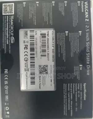 Vulcan Z 256GB SSD