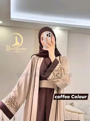 Embroidered Koti Abaya