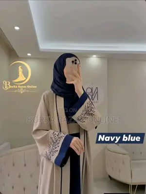 Embroidered Koti Abaya