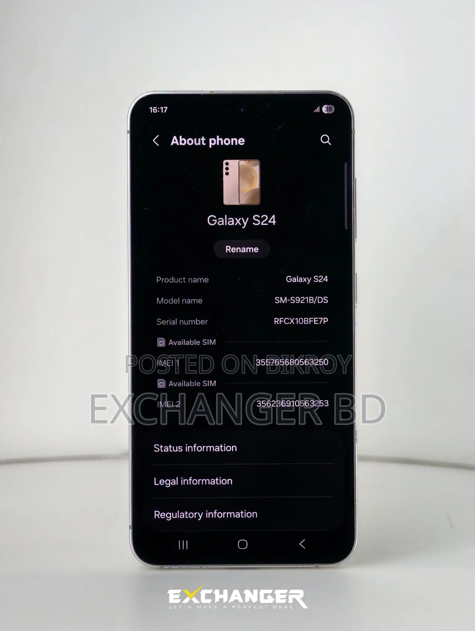 Samsung Galaxy S24 512 GB Gold