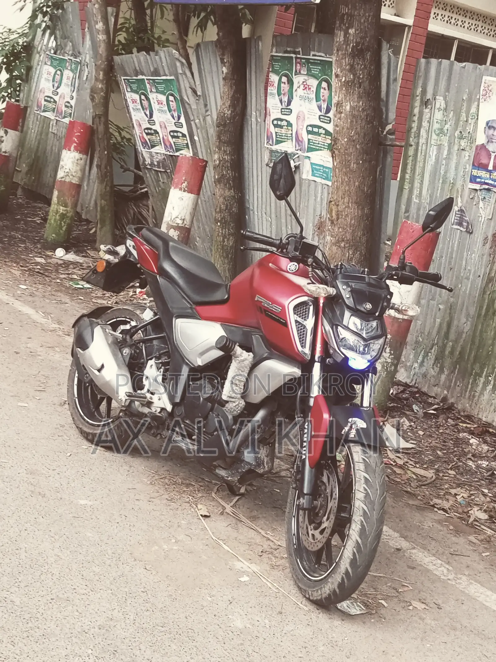 Yamaha FZS V3 2021 Red