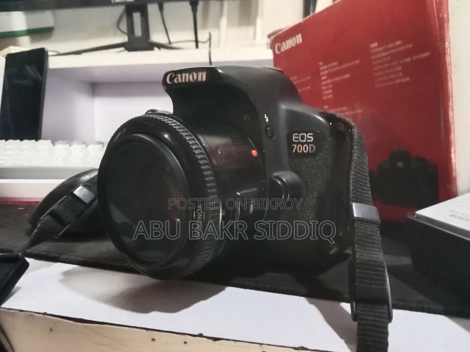 Canon 700 D With 50mm Prime Len's