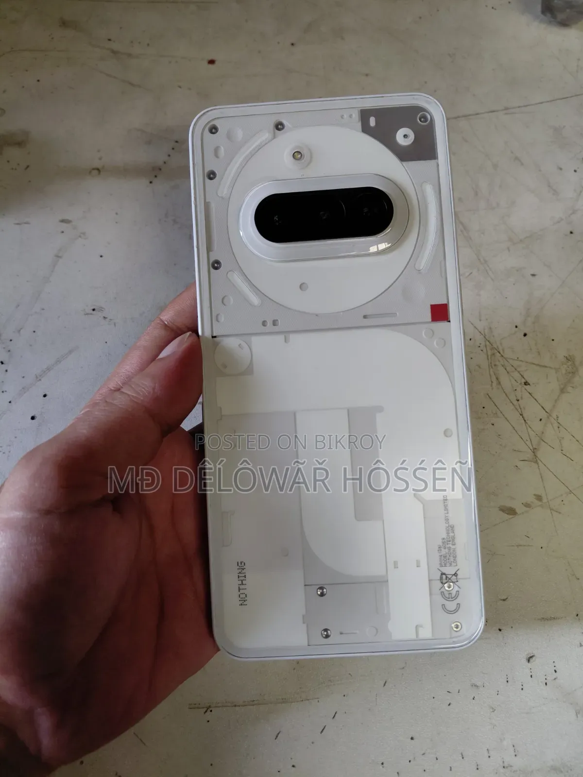 Nothing Phone 3a 128 GB White