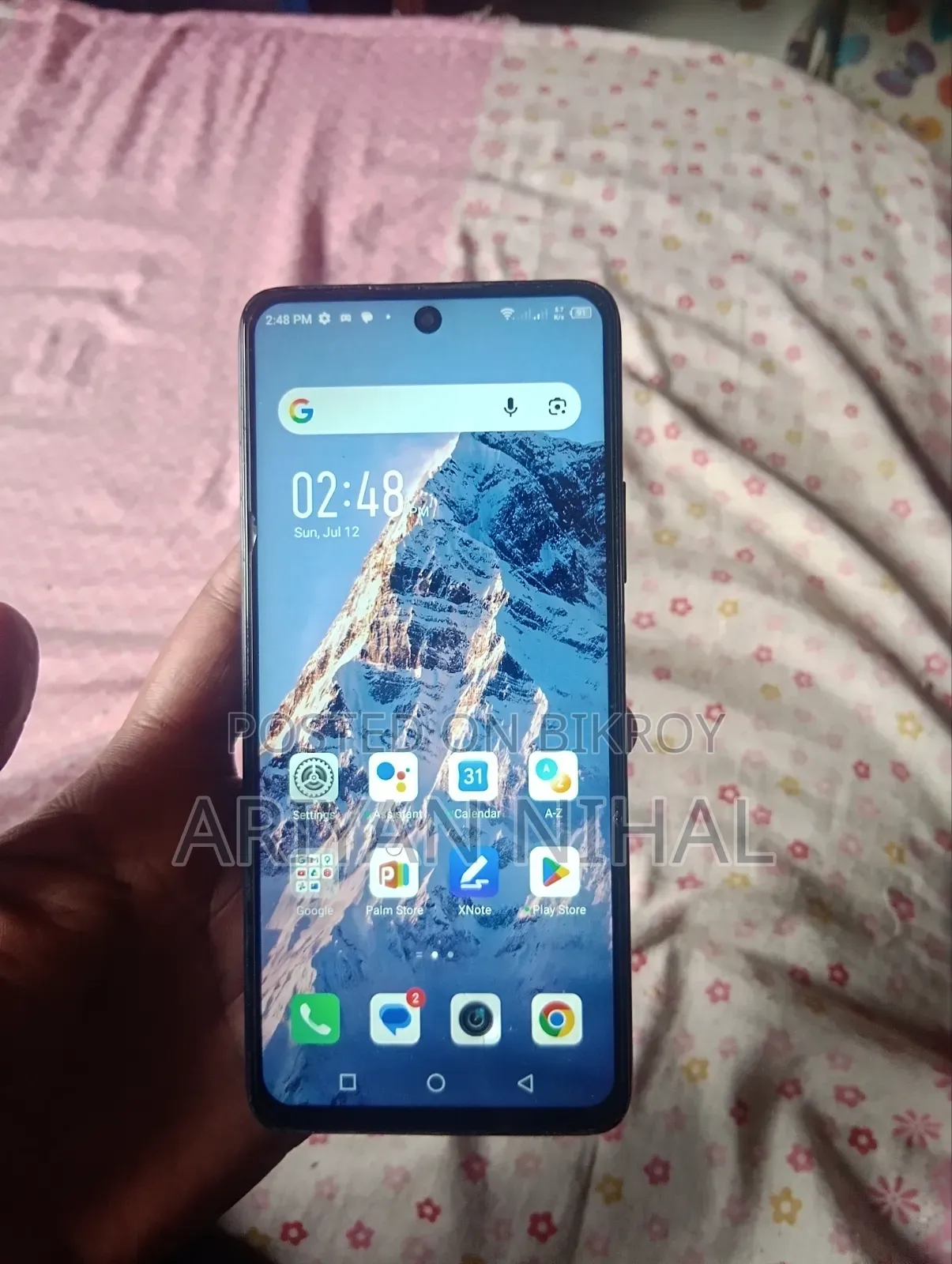 Infinix Note 10 128 GB Green