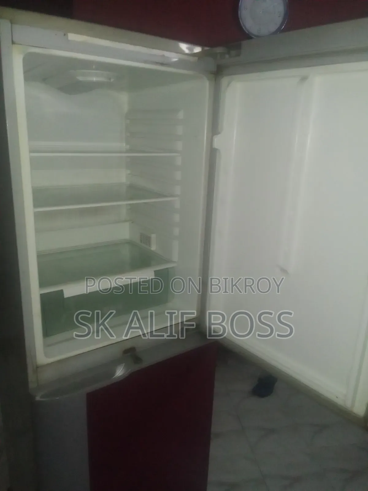 Transtec ডাবল ডোর রেফ্রিজারেটর – ভালো কন্ডিশন