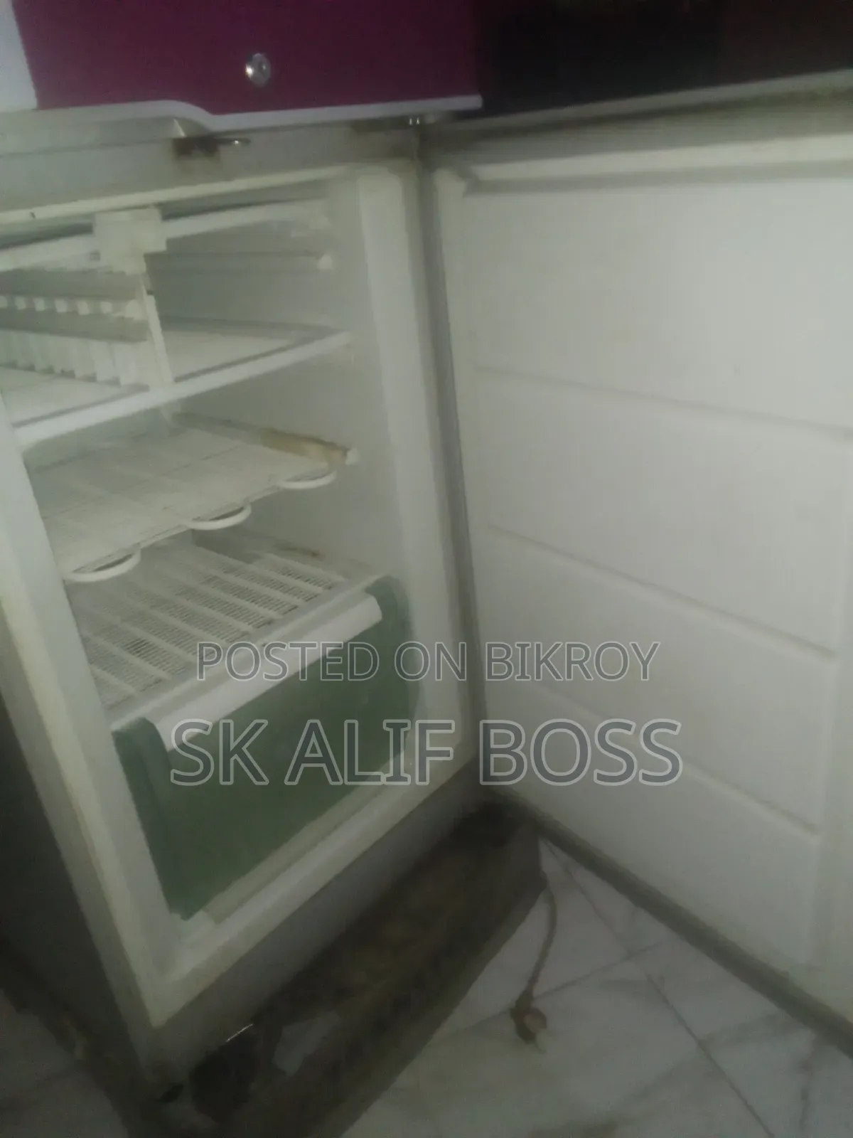 Transtec ডাবল ডোর রেফ্রিজারেটর – ভালো কন্ডিশন