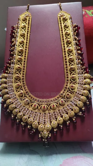 Gold Polished Customized Antick Bridal Set. Just 1 Din Pora Hoyeche