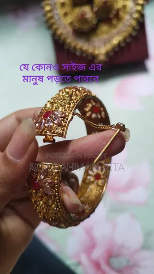 Gold Polished Customized Antick Bridal Set. Just 1 Din Pora Hoyeche