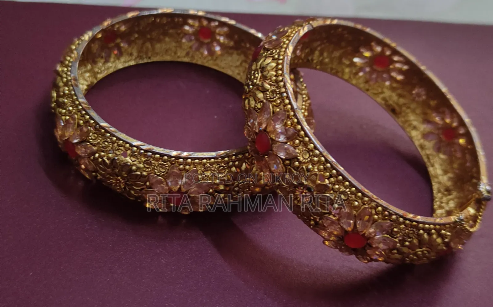 Gold Polished Customized Antick Bridal Set. Just 1 Din Pora Hoyeche